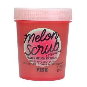 VICTORIAS SECRET PINK MELON REFRESHING BODY SCRUB EXFOLIANT VITAMIN E  1…
